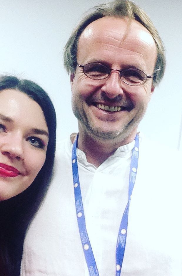 Me with Håkon Wium Lie